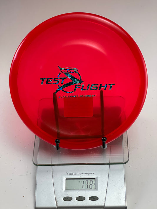 Discraft Zone Banger GT Concept (Test Flight) Z Line - Transparent Red