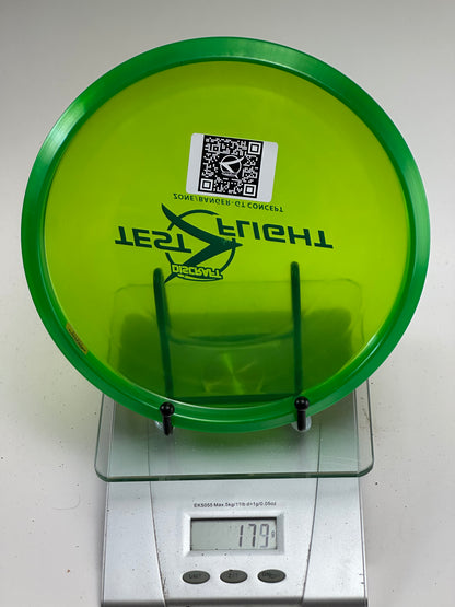 Discraft Test Flight Z Zone Banger GT Concept (Green, 176g or 179g)