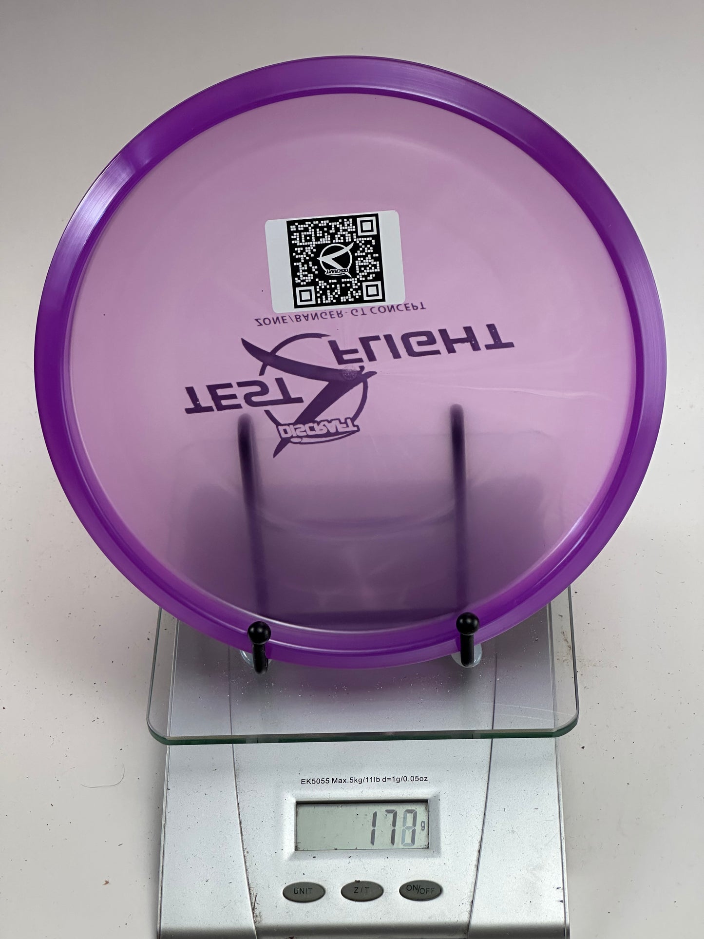 Discraft Zone Banger GT Test Flight Z Line - Translucent Purple