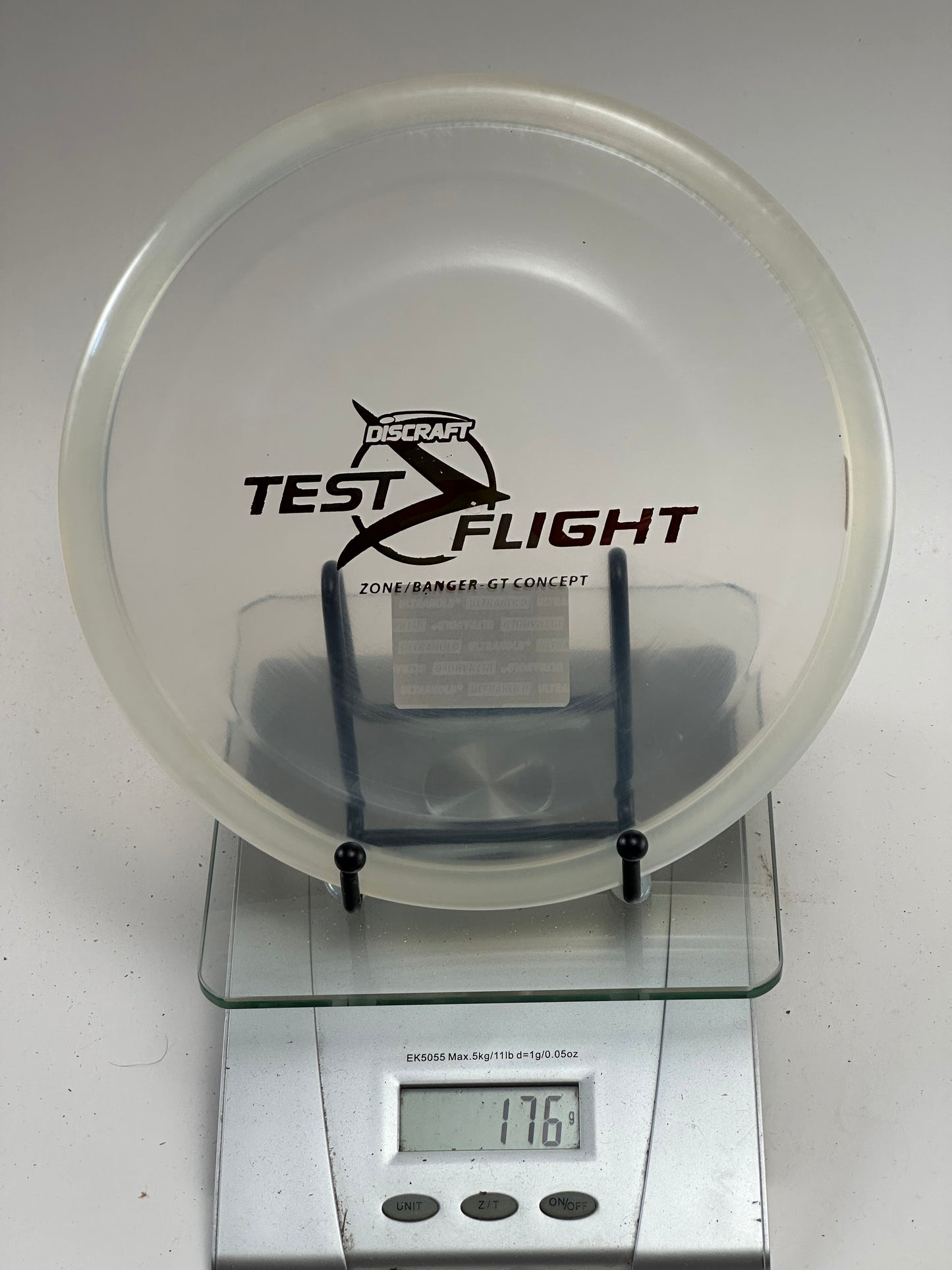 Discraft Zone Banger GT Test Flight Z Line – Clear
