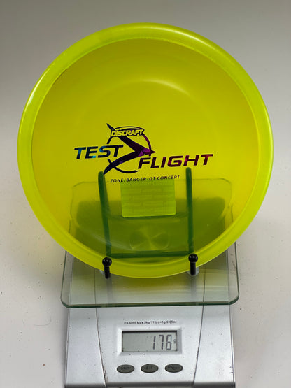 Discraft Test Flight Zone Banger GT (Z Line) – Yellow