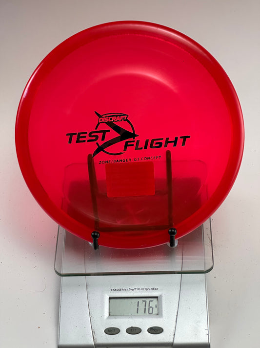 Discraft Test Flight Zone Banger GT Z Line (Red)