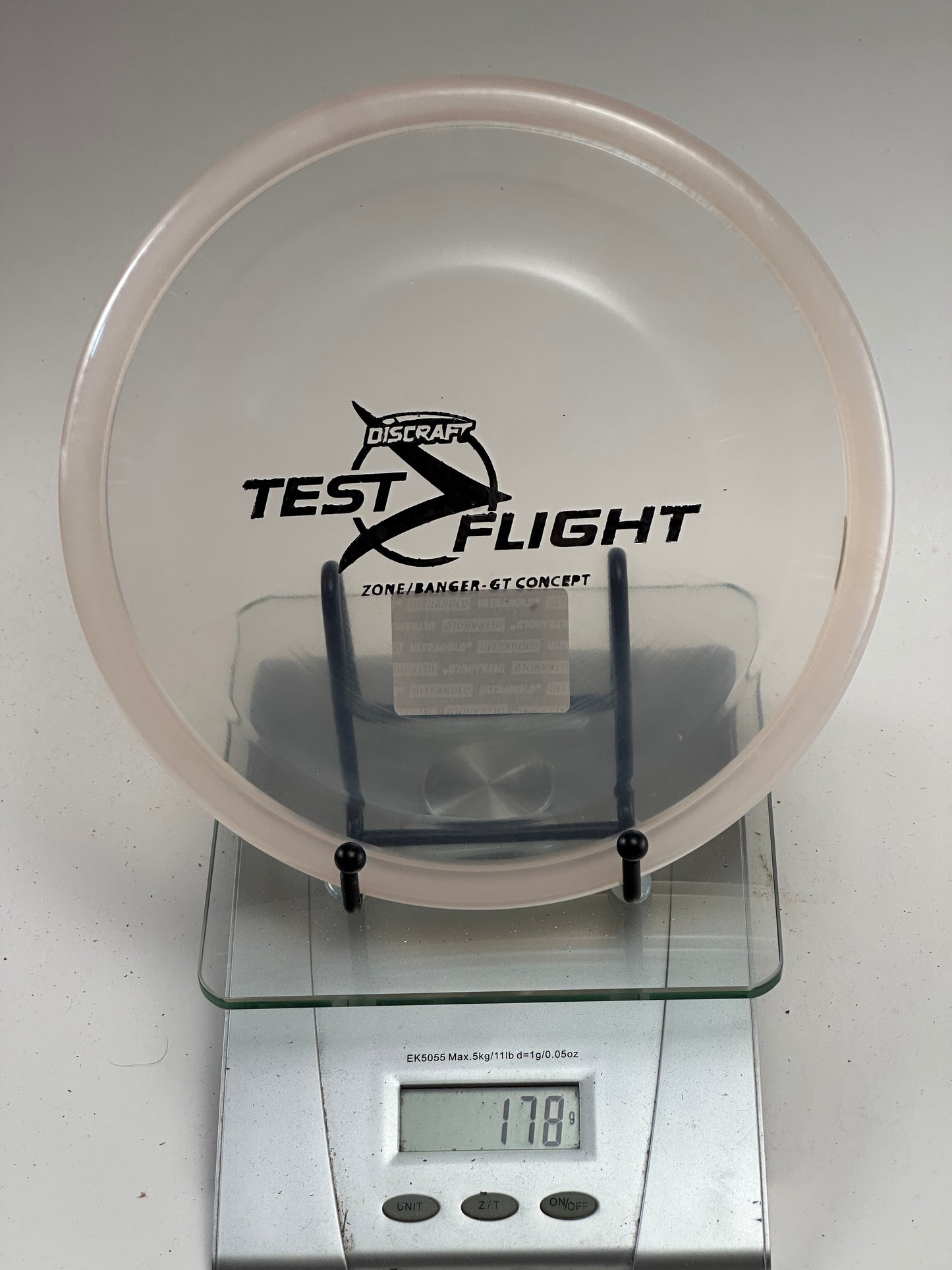 Discraft Test Flight Zone Banger GT Z Line (Clear)
