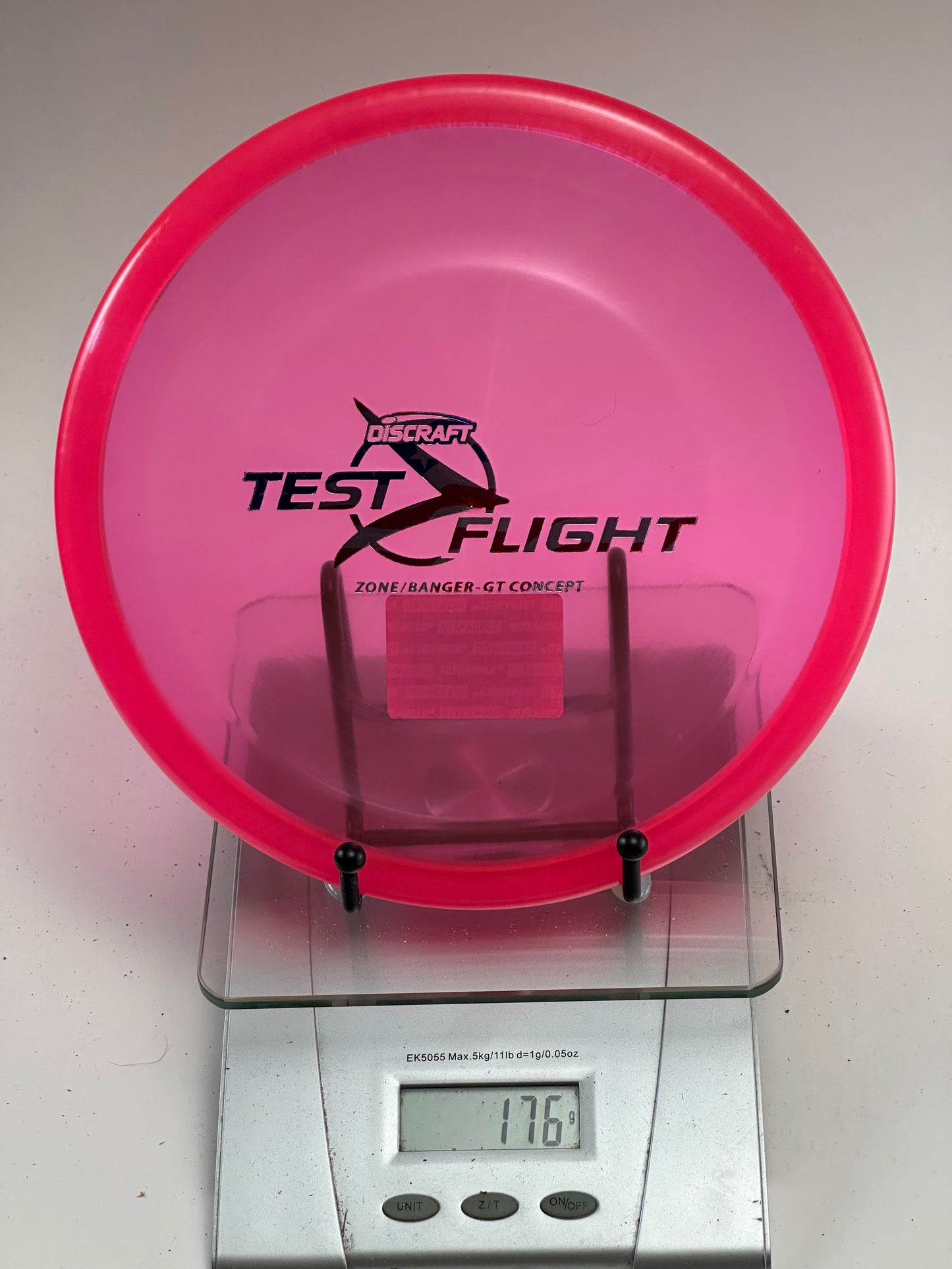 Discraft Zone Banger GT Concept Test Flight Z (176g) - Translucent Pink