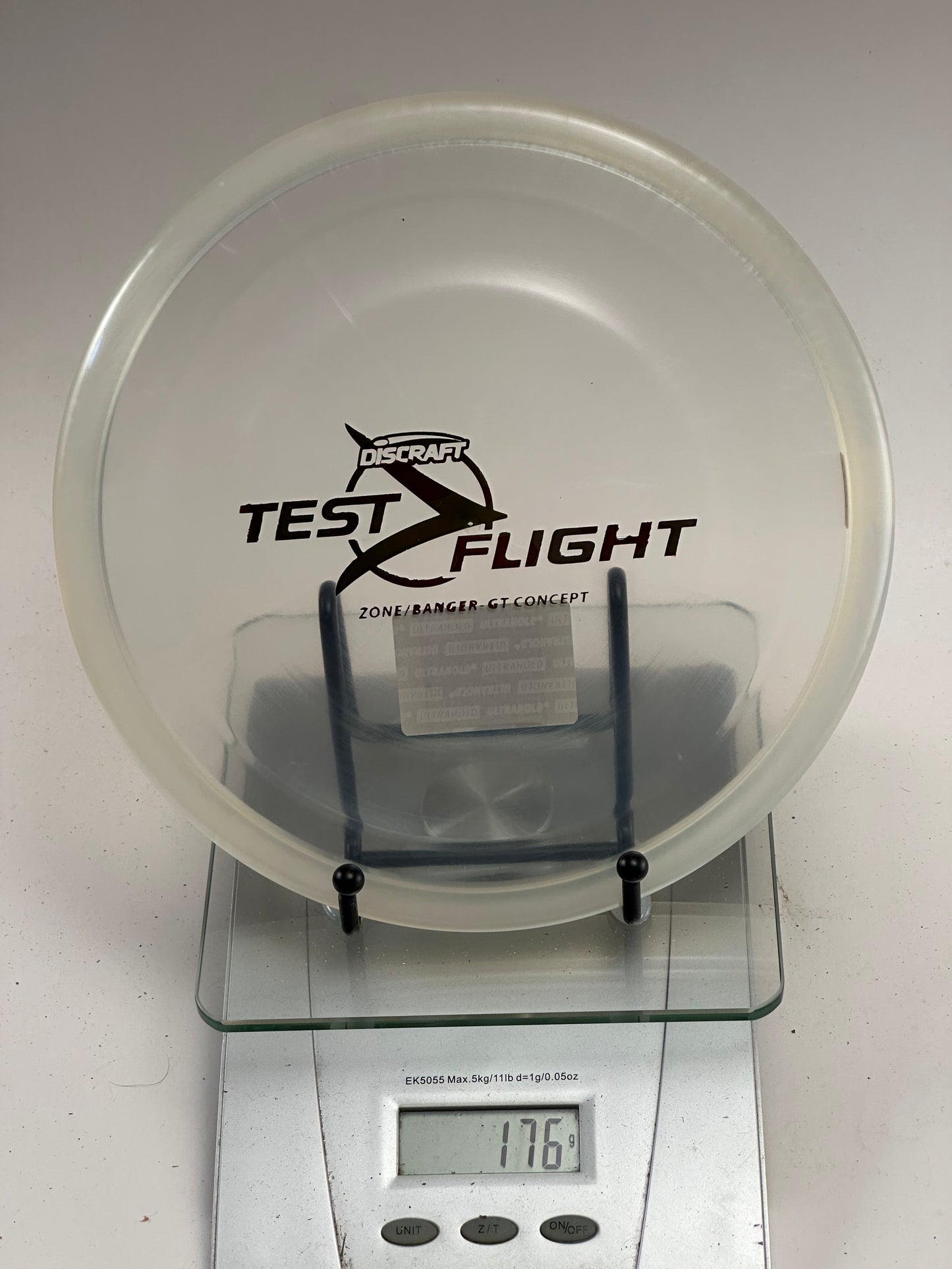 Discraft Test Flight Zone Banger GT (Z) Clear 176g
