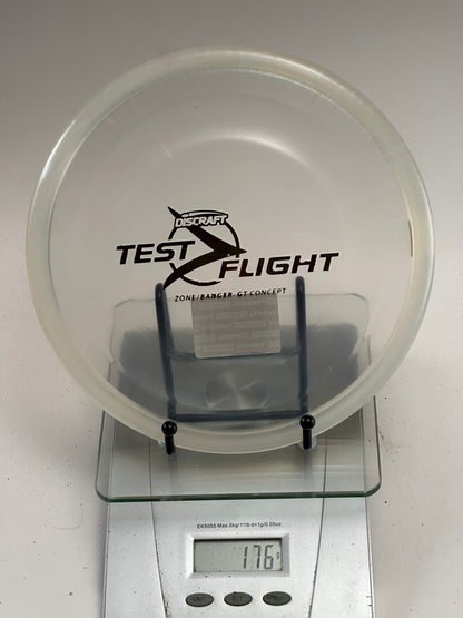 Discraft Test Flight Zone Banger GT (Z) Clear 176g