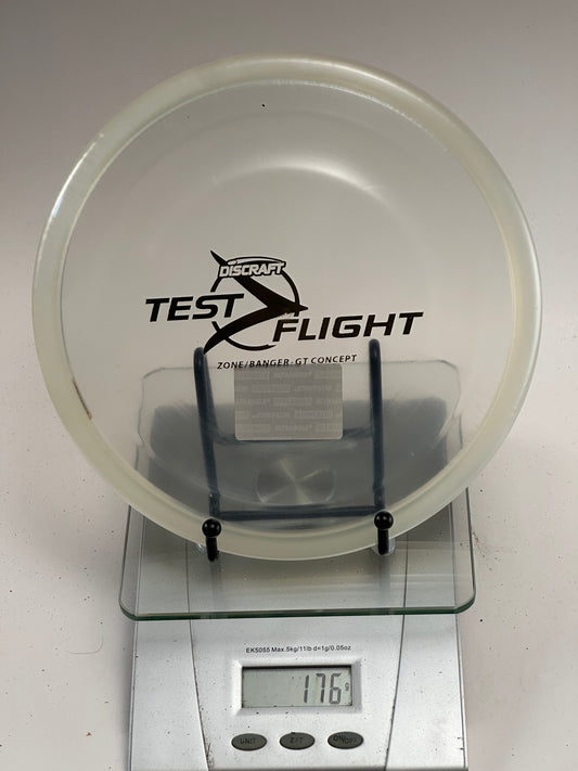 Discraft Zone Banger GT Test Flight Z Line – Clear