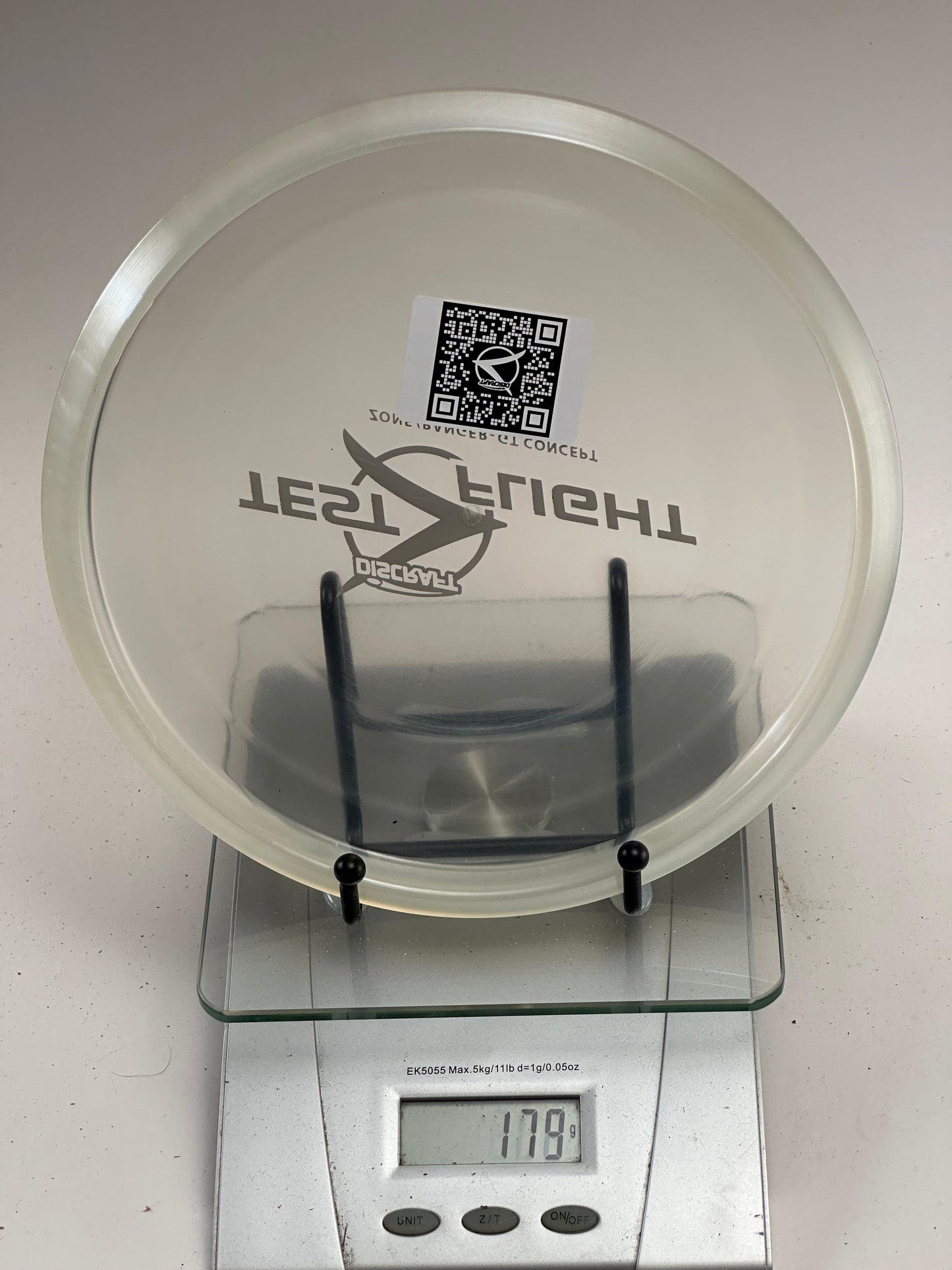Discraft Zone Banger GT Test Flight Z Line – Clear