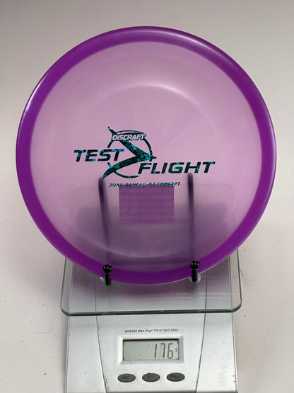 Discraft Zone Banger GT Test Flight Z Line – Translucent Purple (176g)