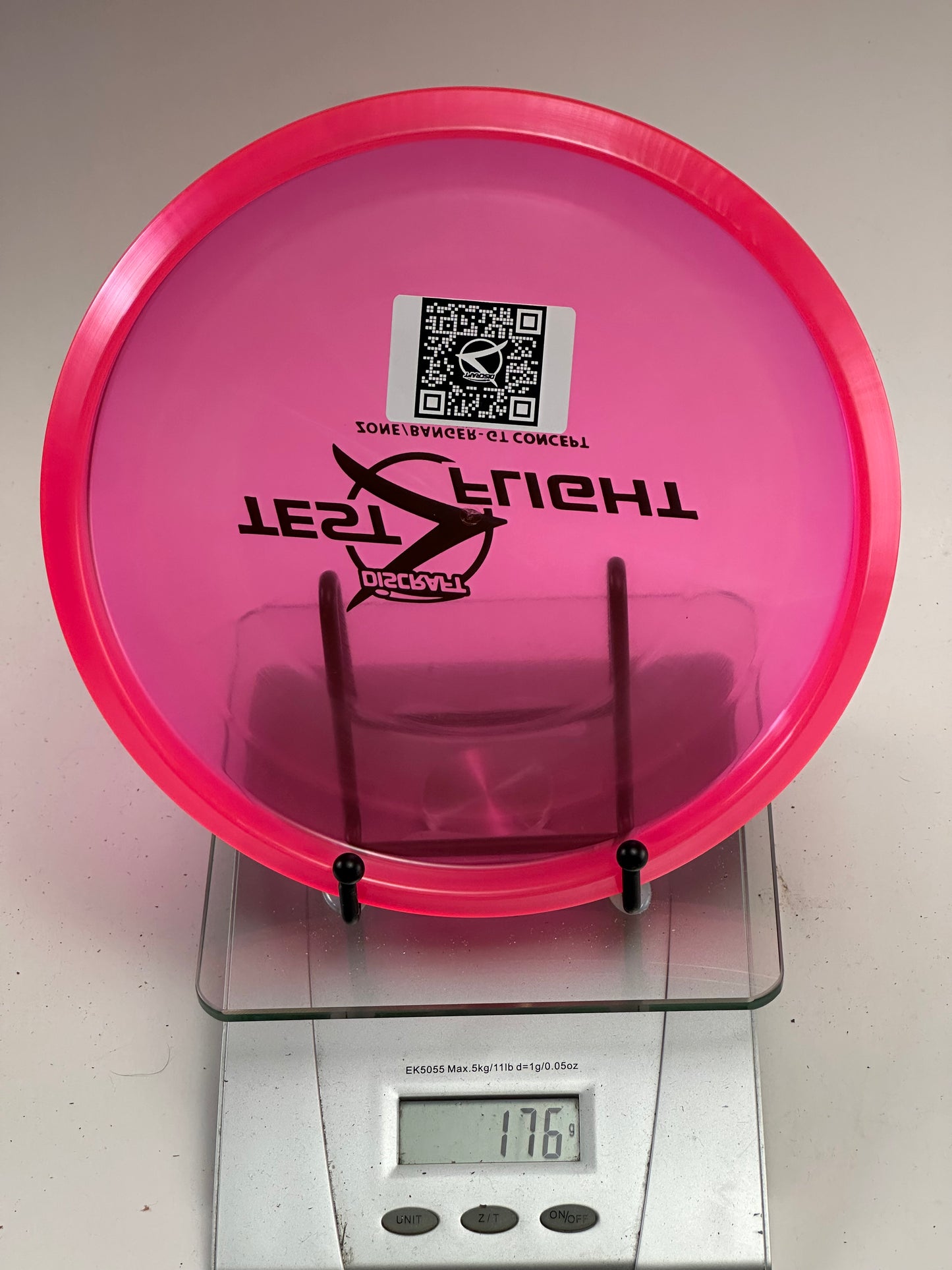 Discraft Test Flight Zone/Banger GT Concept (Z) - Transparent Pink
