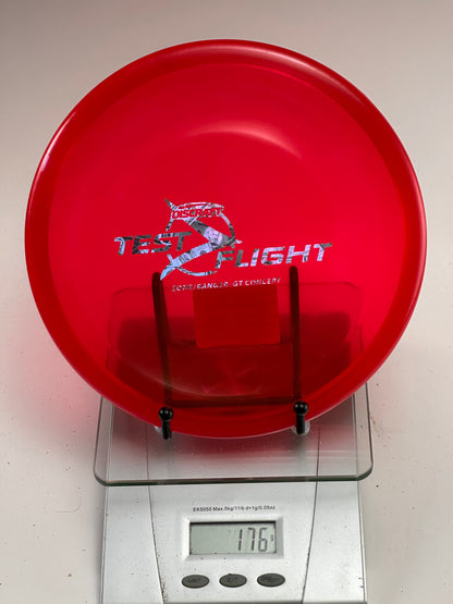 Discraft Zone Banger GT Test Flight Z Line (Transparent Red)