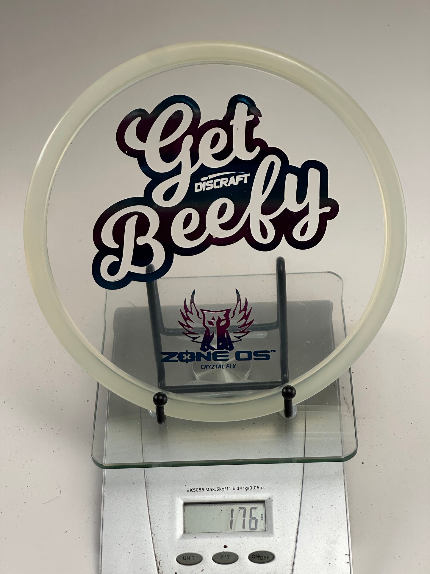 Discraft Zone OS Cryztal FLX (Get Beefy) – Clear