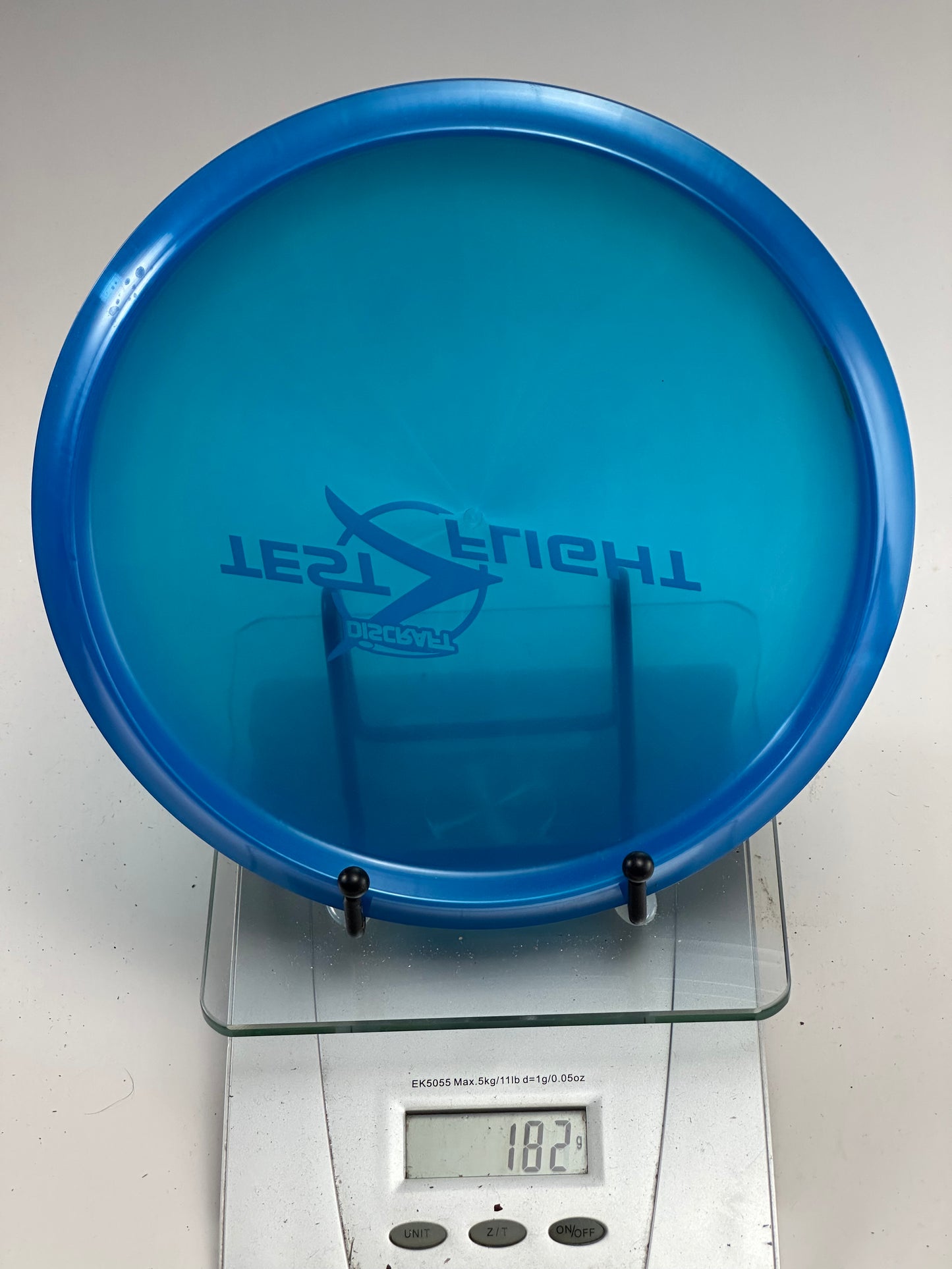 Discraft Zone OS Z Line Test Flight Prototype – Transparent Blue
