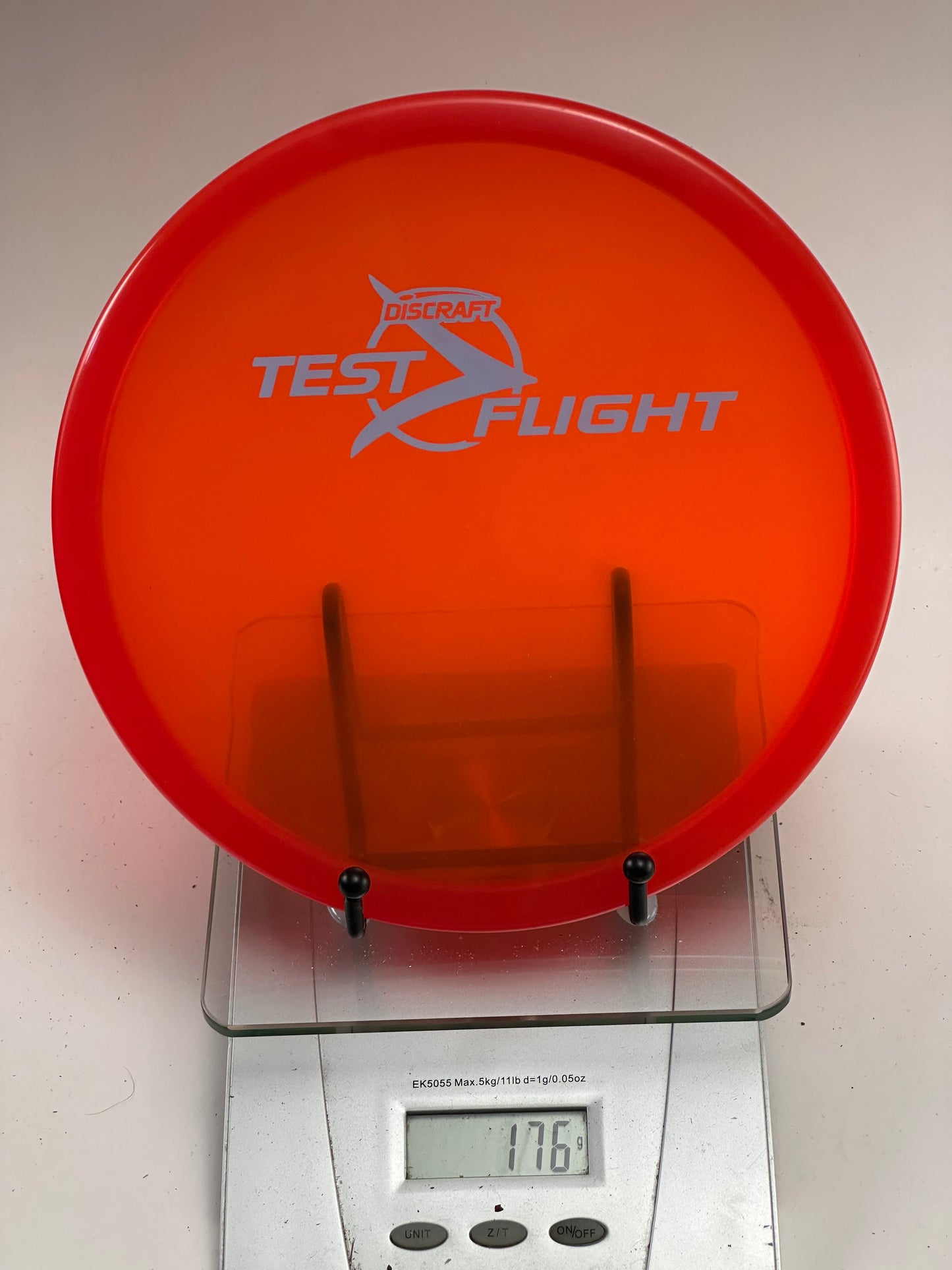 Discraft Zone OS Test Flight Z Line Prototype – Orange