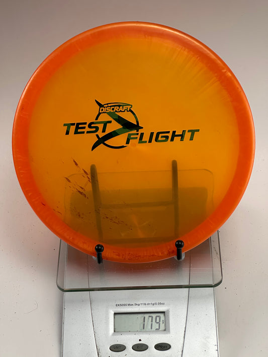 Discraft Zone OS Z Test Flight Prototype – Transparent Orange