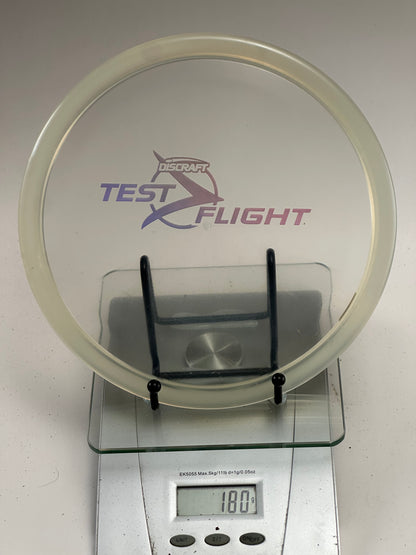 Discraft Zone OS Test Flight Z Line Clear Prototype Approach Disc