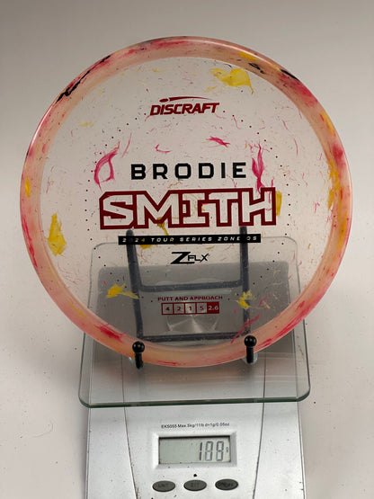 Discraft Brodie Smith 2024 Tour Series Zone OS Z FLX (Clear Swirl)