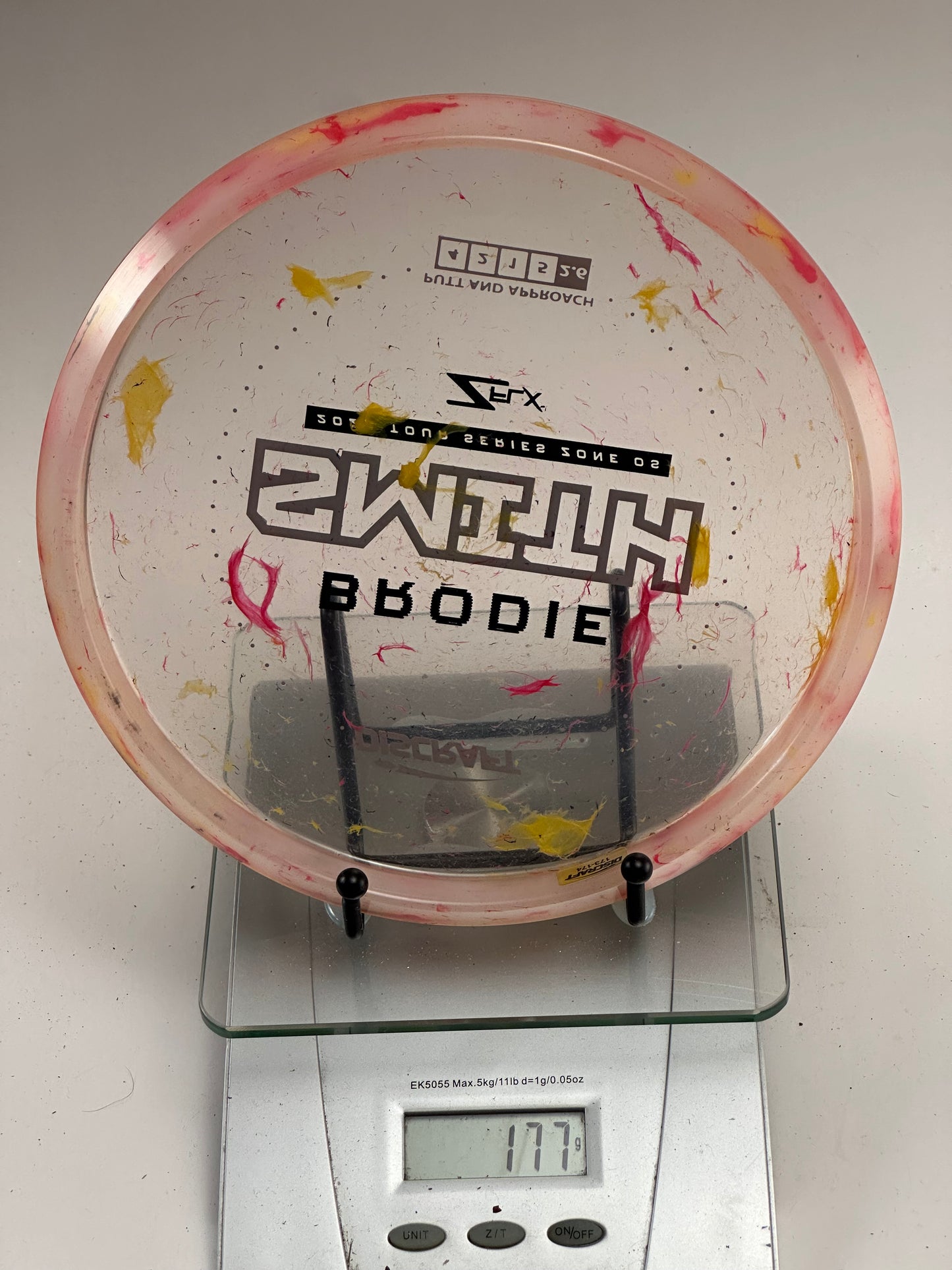 Discraft Brodie Smith 2024 Tour Series Zone OS Z FLX (Clear Swirl)