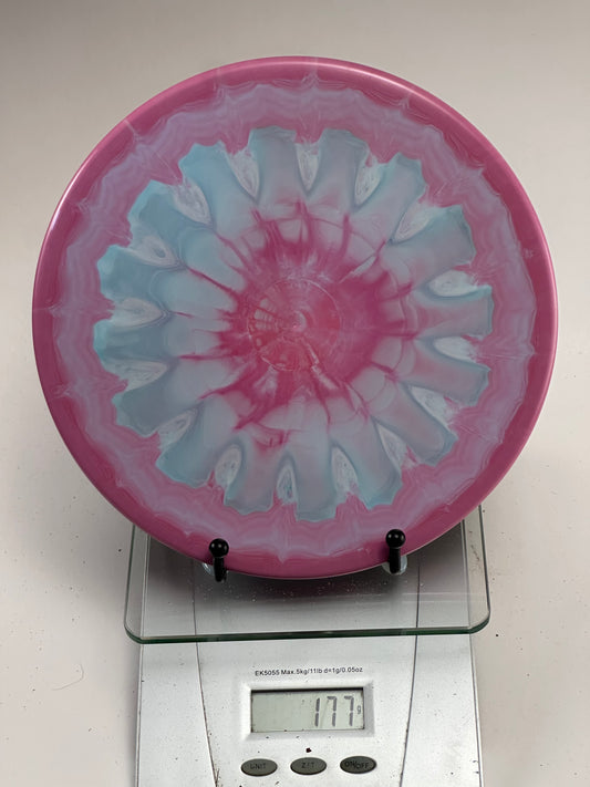 Discraft Zone OS Z FLX Tour Series (Brodie Smith) Swirly Pink/Blue