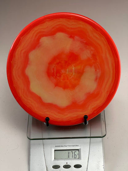 Discraft Zone OS Z FLX Swirly Orange Brodie Smith Tour Series 2023