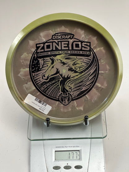 Discraft Zone OS Z FLX Brodie Smith 2023 Tour Series - Swirly Olive
