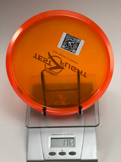 Discraft Test Flight Zone/Ringer-GT Concept – Transparent Orange w/ Orange Rim