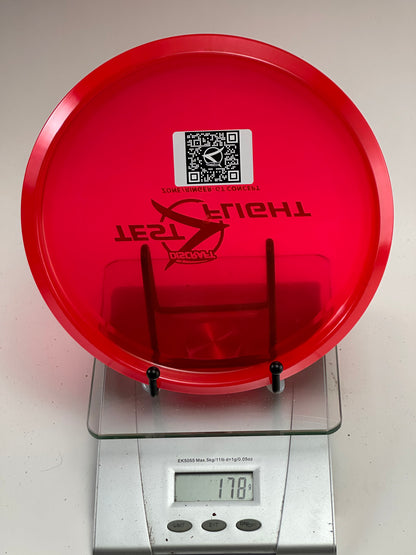 Discraft Test Flight Zone/Ringer GT Concept – Transparent Red