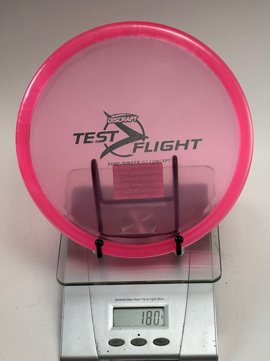 Discraft Zone/Ringer GT Concept Test Flight Translucent Pink (180g)