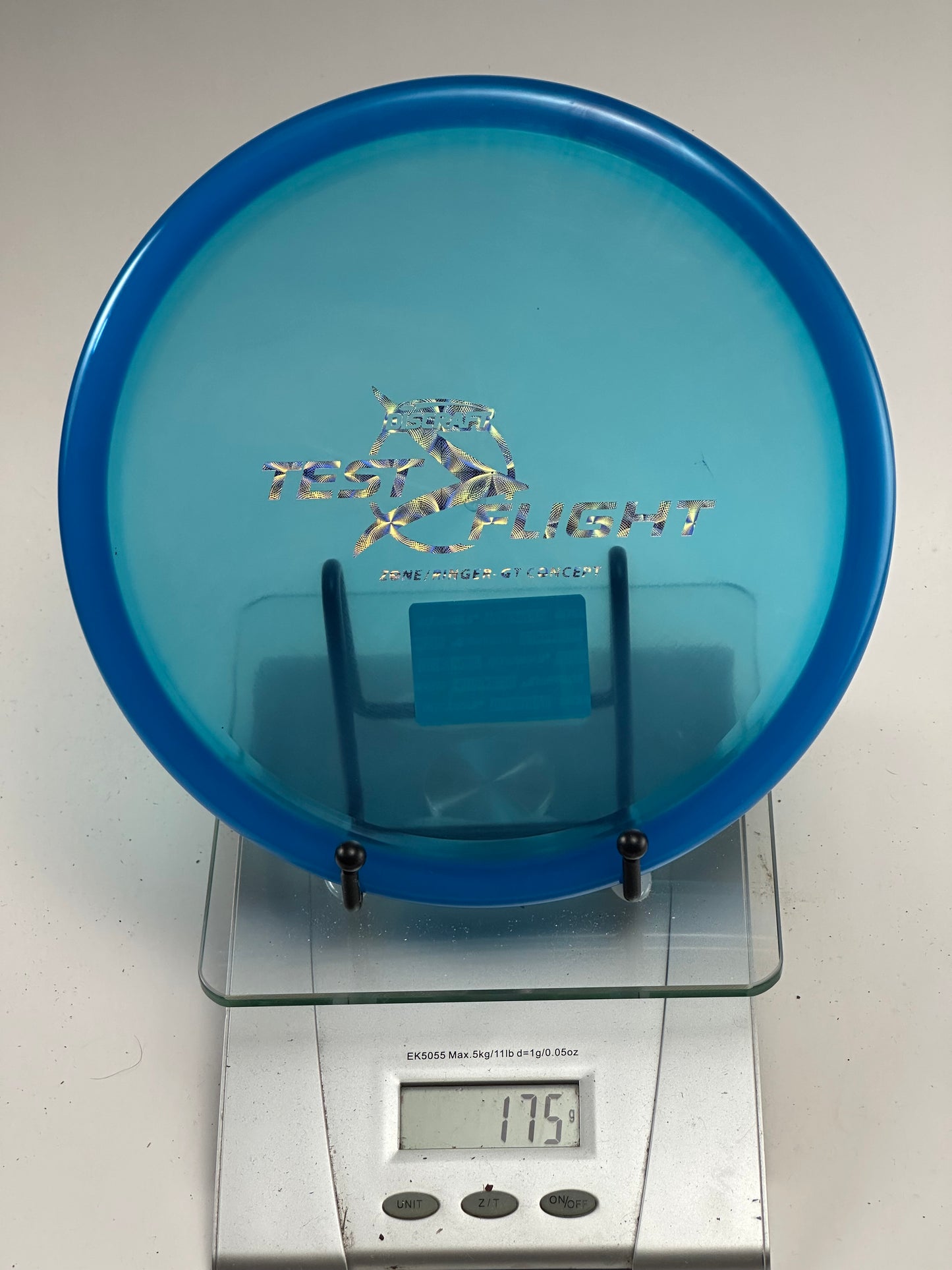 Discraft Test Flight Zone Ringer GT – Translucent Blue