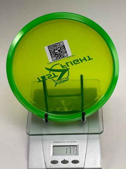Discraft Test Flight Zone/Ringer-GT Concept — Transparent Green