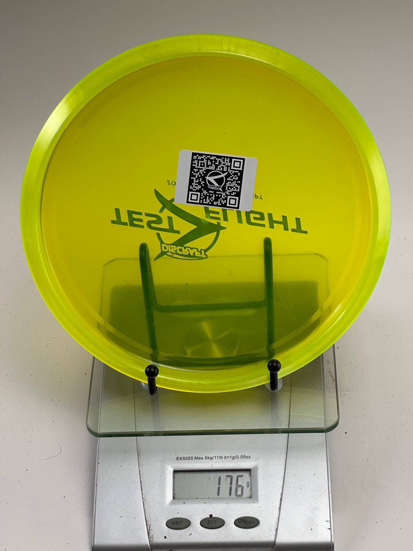 Discraft Test Flight Zone/Ringer GT Concept – Transparent Yellow