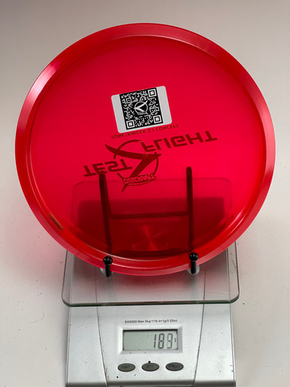 Discraft Test Flight Zone/Ringer-GT Concept, Transparent Red