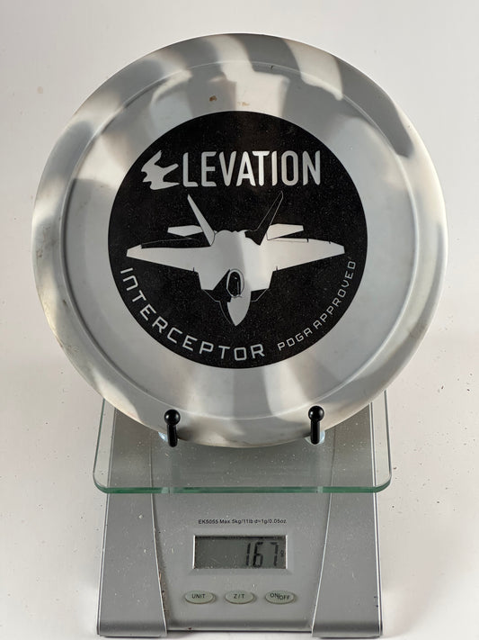 Elevation Interceptor 4th Run OG Rubber Blend Midrange (Gray/White Swirl)