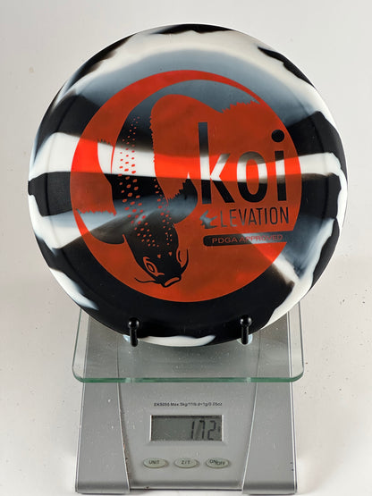 Elevation Koi 2nd Run ecoFLEX Rubber Approach Disc (Black/White Swirl)
