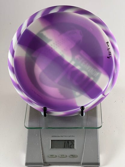 Elevation Koi 2nd Run ecoFLEX Rubber Approach Disc - Purple/White Swirl