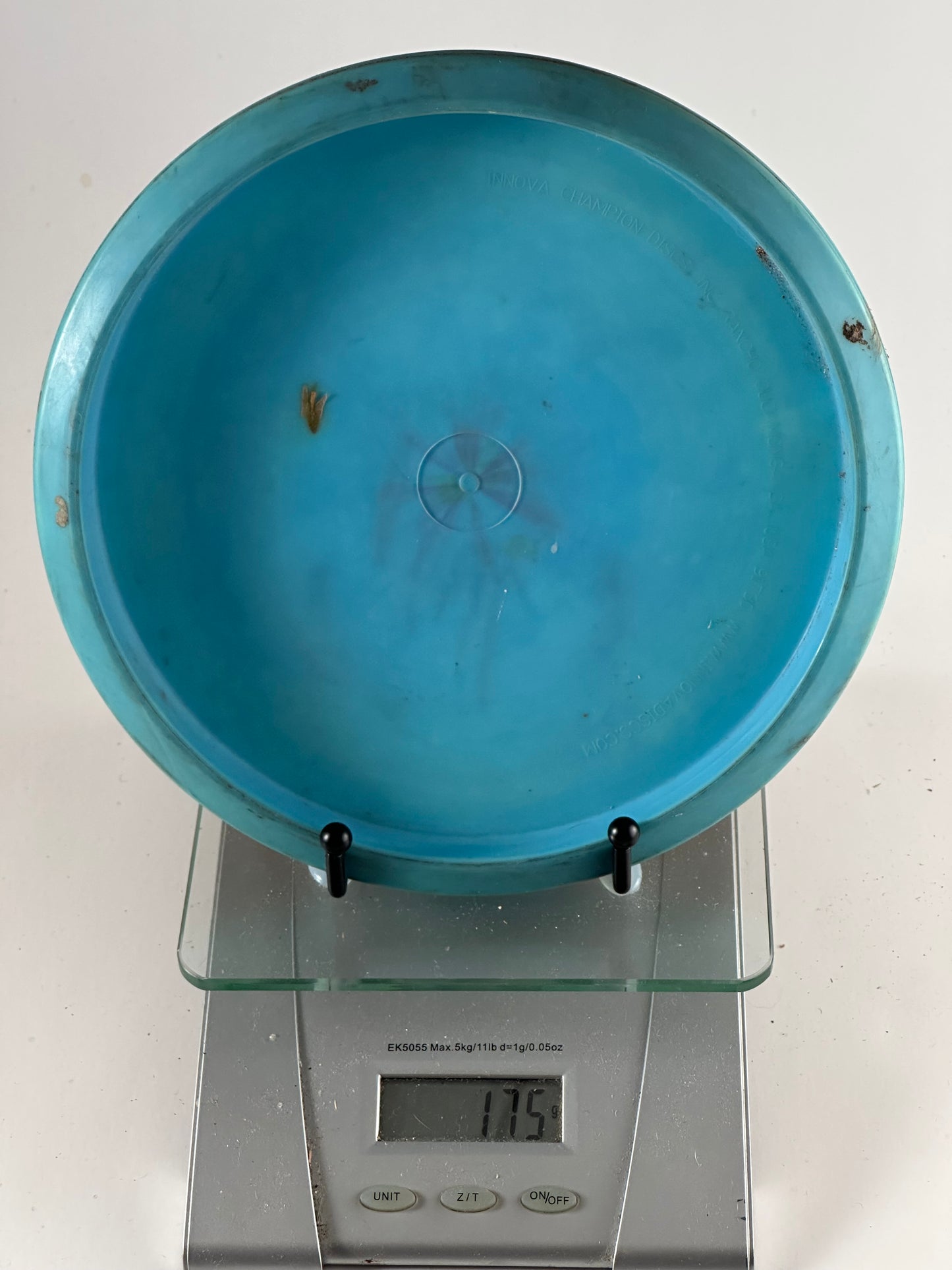 Hyzerbomb Mortar (Innova) Champion Plastic Midrange - Teal/Blue