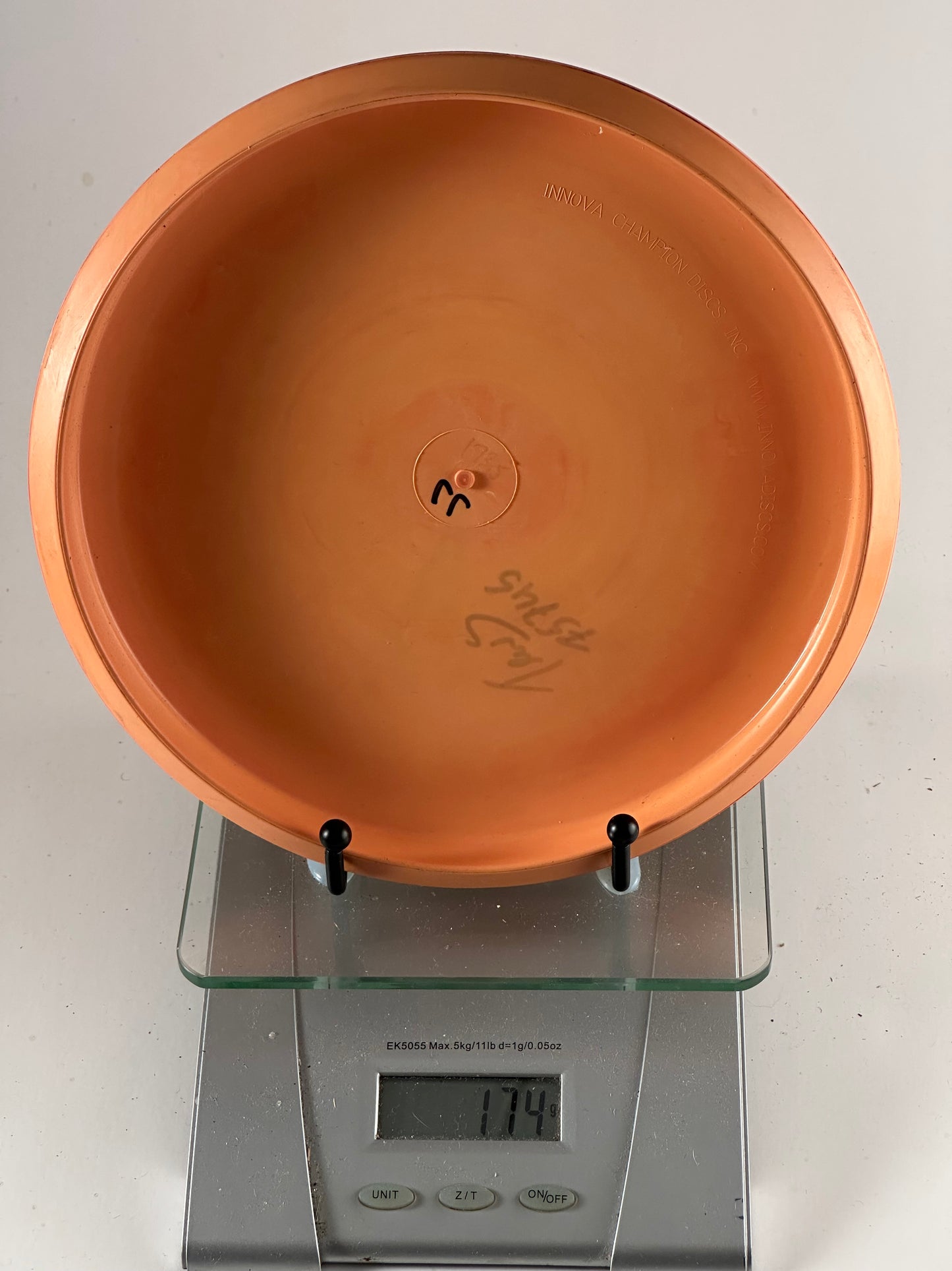 Infinite Discs Alpaca Metal Flake Champion Putter (Innova) - Orange