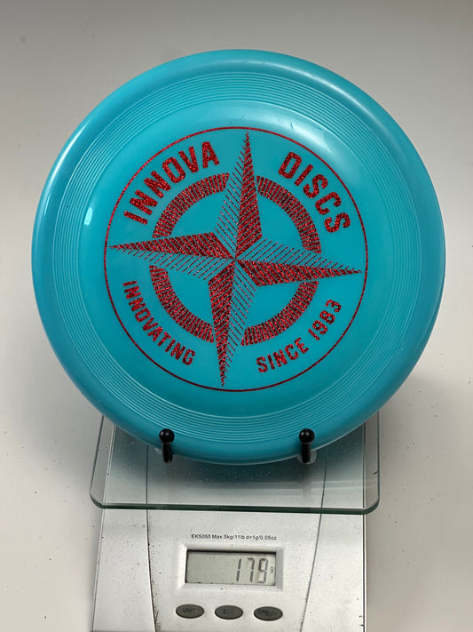 Innova Star Alien (179g) - Blue w/ Red Glitter Compass Stamp