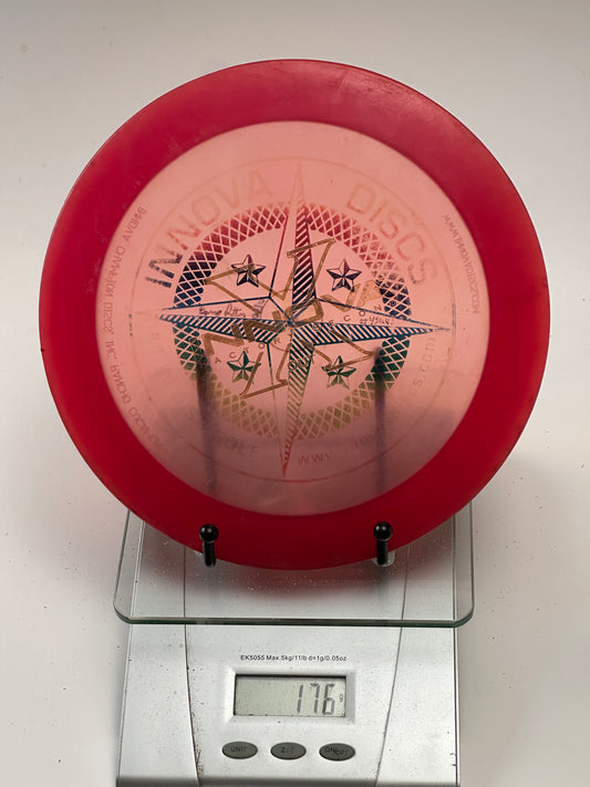 Innova Champion Ape 176g Transparent Red Distance Driver (Compass Stamp)