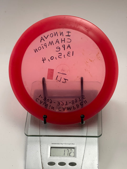 Innova Champion Ape 172g Transparent Red (Inked)