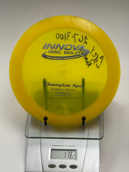 Innova Champion Ape Distance Driver - Transparent Yellow (Ink)