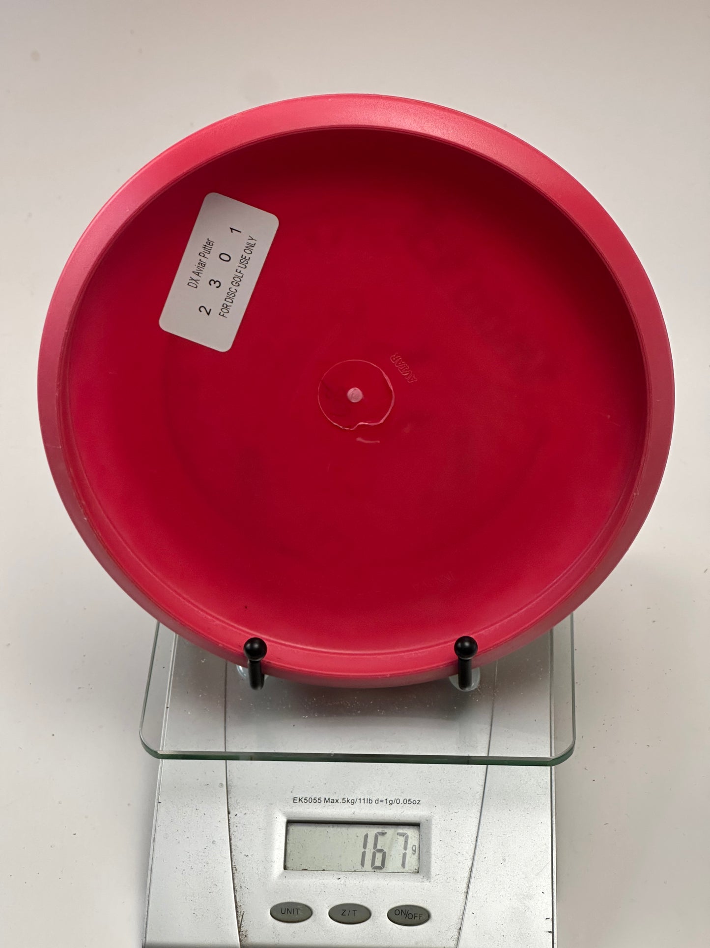 Innova DX Aviar Putter/Approach | Red | 2024 Ice Bowl Leopard Stamp