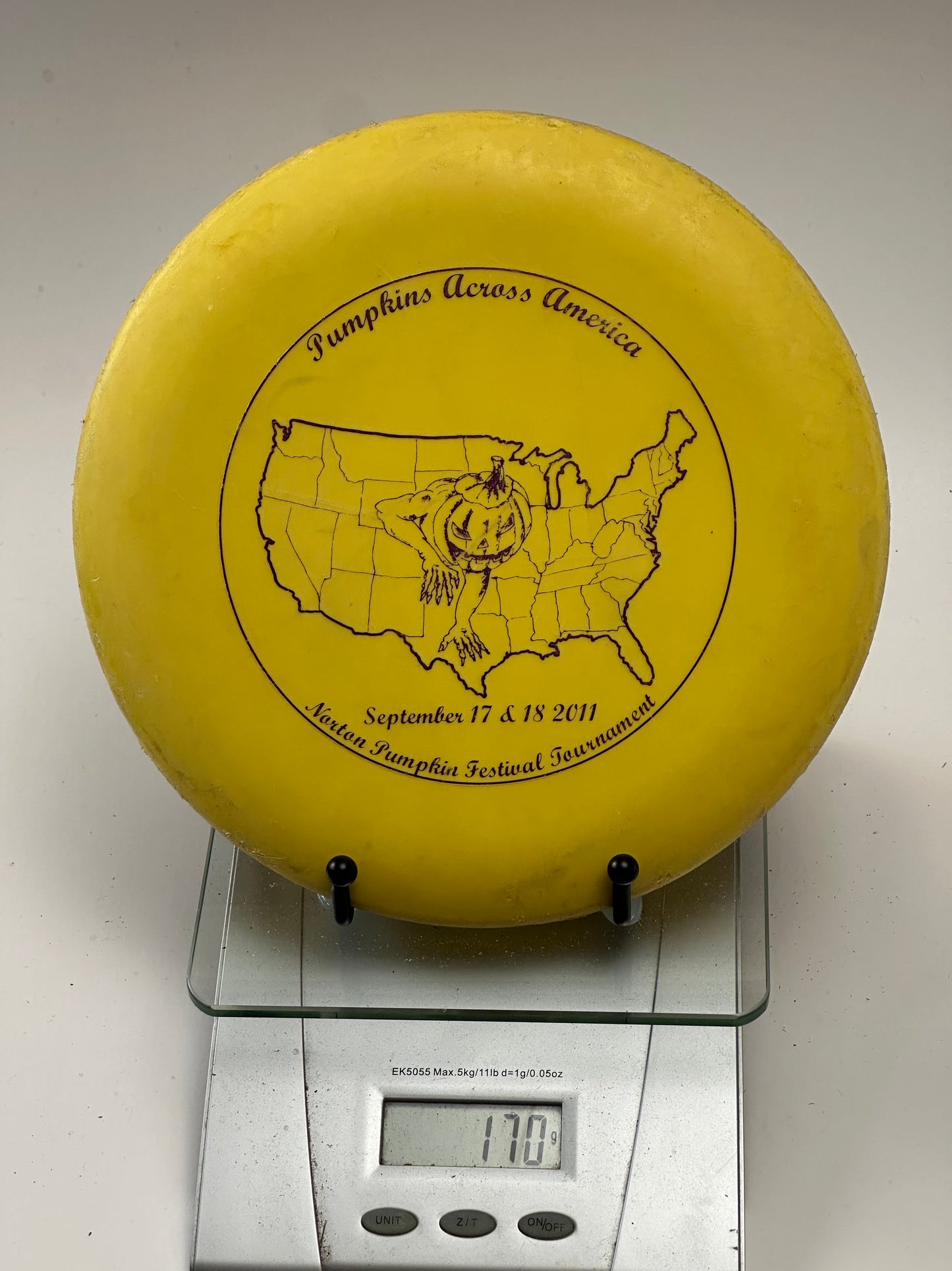 Innova DX Aviar Putter (Yellow) | 2011 Pumpkins Across America Stamp