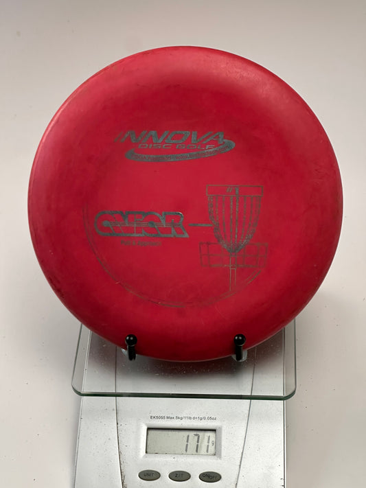 Innova DX Aviar Putter - Red with Silver Bar Stamp