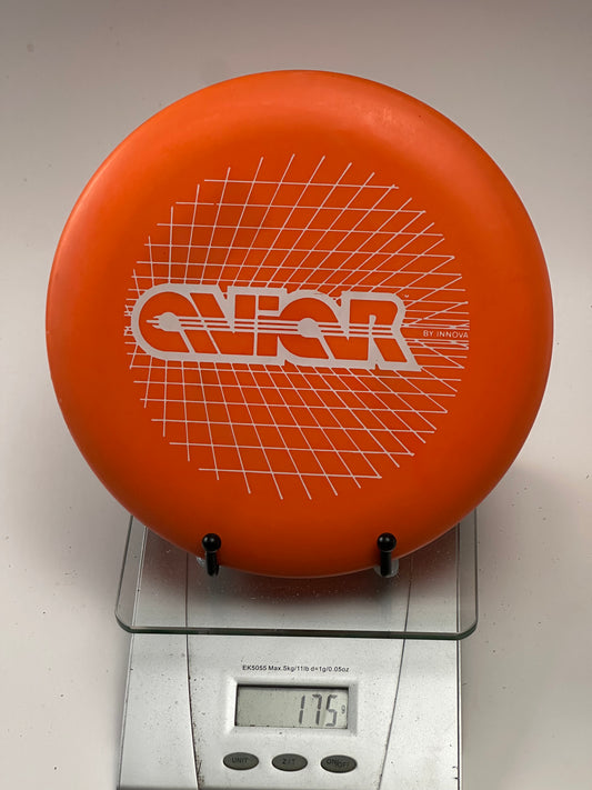 Innova DX Aviar Putter - Orange with White Grid Stamp