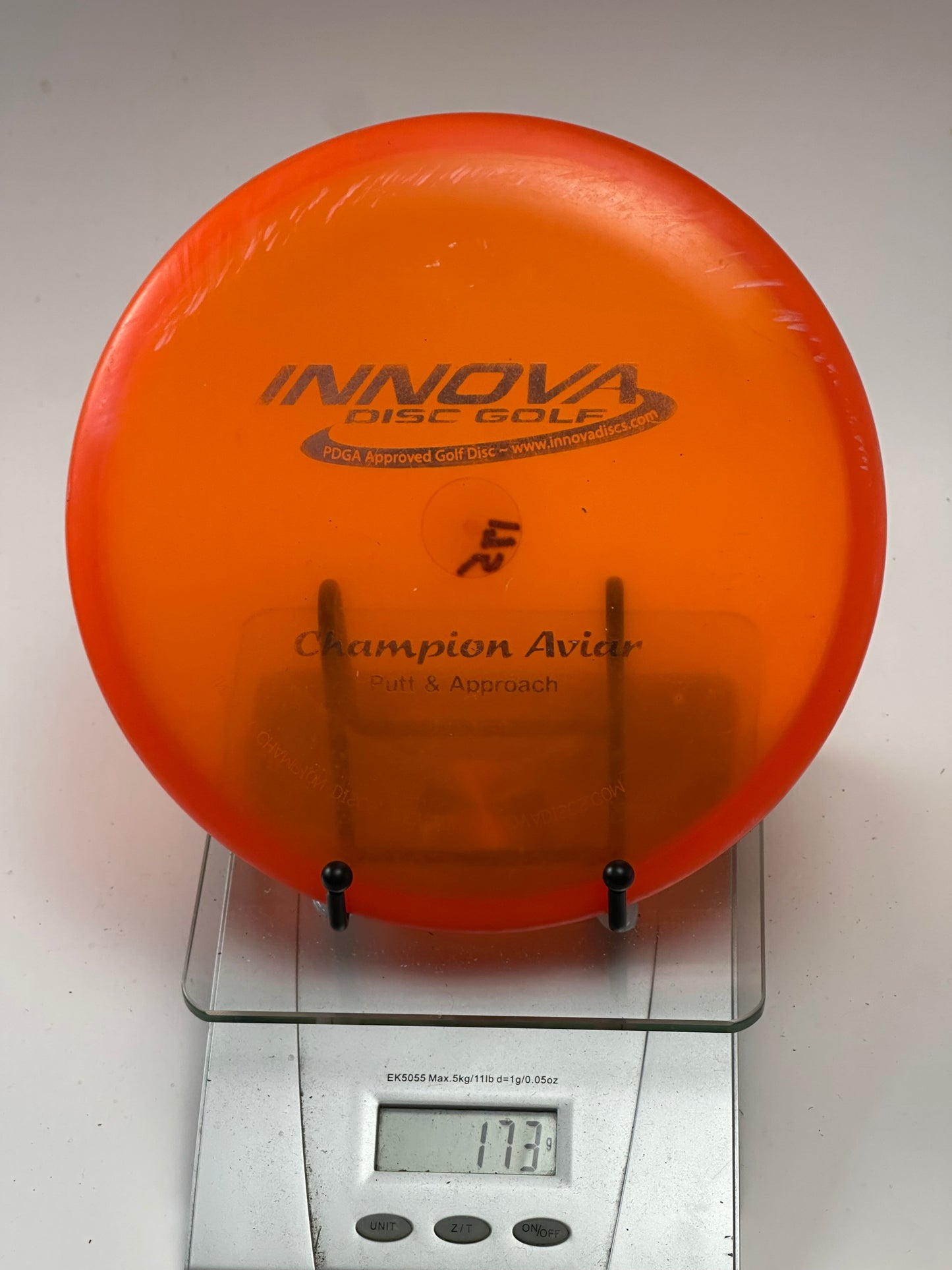Innova Champion Aviar Putt & Approach 173g - Transparent Orange