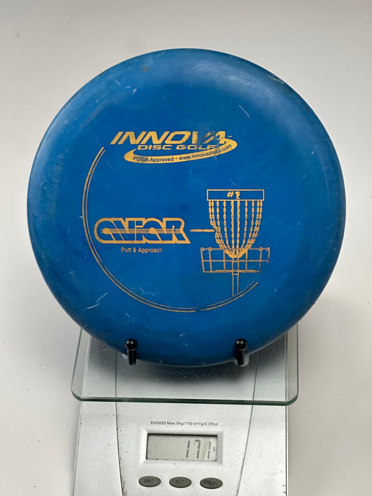 Innova DX Aviar Putter – Blue w/ Gold Basket Stamp