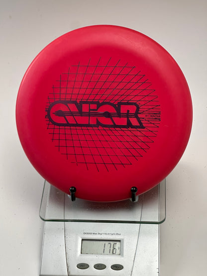 Innova DX Aviar Putter – Red w/ Black Grid Stamp