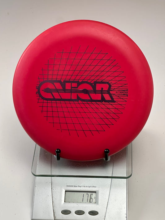 Innova DX Aviar Putter – Red w/ Black Grid Stamp