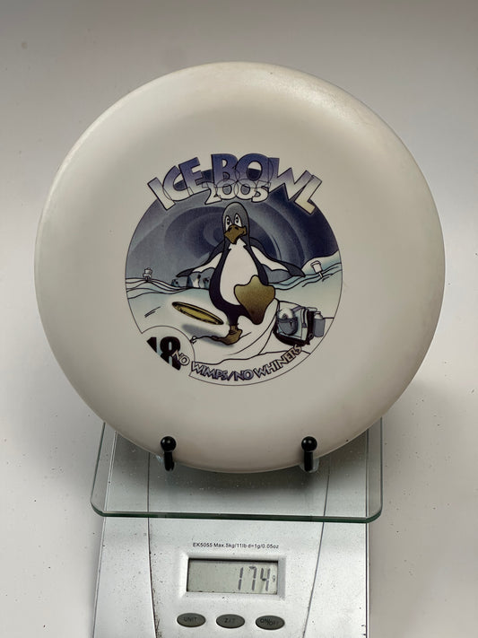 Innova DX Aviar Putter | 2005 Ice Bowl Penguin Stamp | Off-White